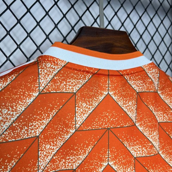 Netherlands 1988 Home Retro Jersey - 图片 8