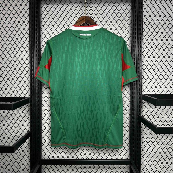 Mexico 2010 Home Retro Jersey - 图片 3