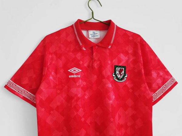 1990/92 Wales home - 图片 3