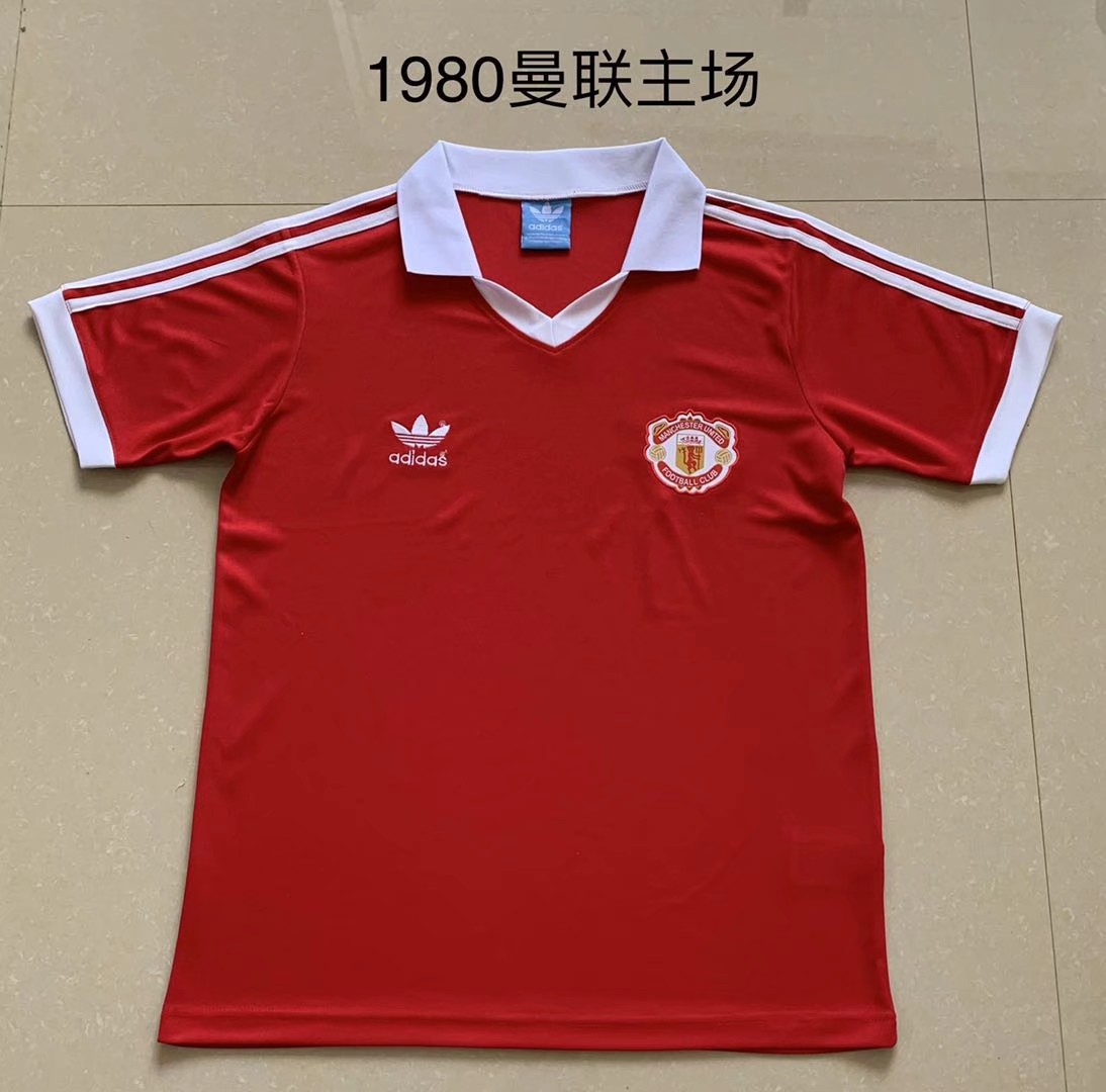 1980 Manchester United Home
