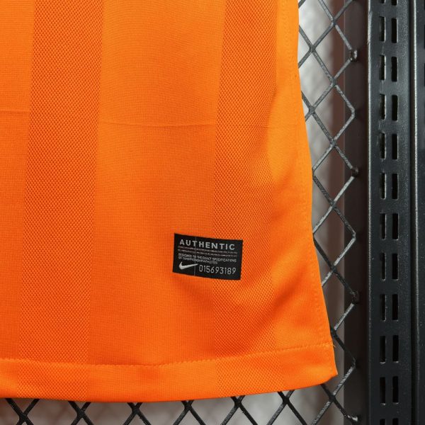 Corinthians 2010 Orange Color Retro Jersey - 图片 4