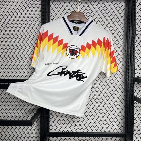 Club America 1995 White Corteiz Retro Jersey - 图片 8