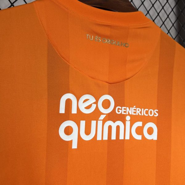 Corinthians 2010 Orange Color Retro Jersey - 图片 2