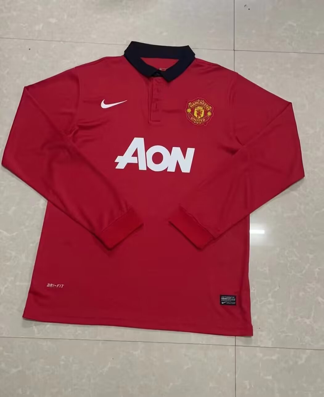2013-14 Manchester United Home Long Sleeve