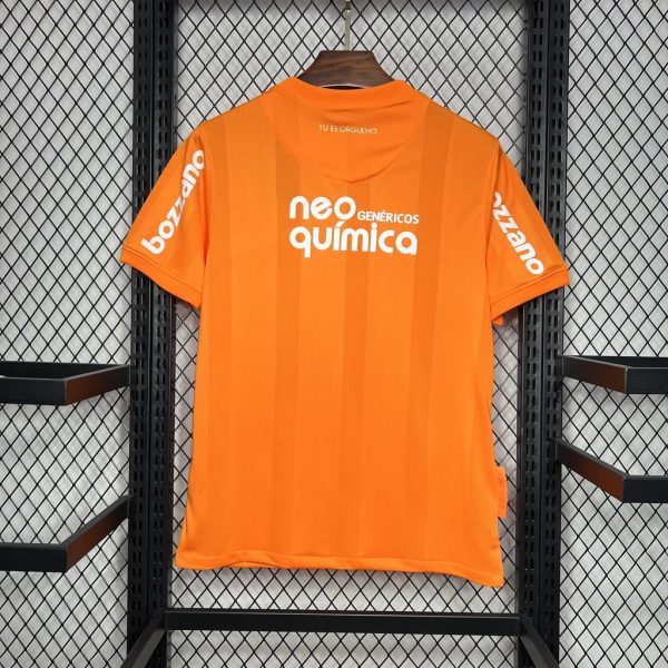 Corinthians 2010 Orange Color Retro Jersey - 图片 7