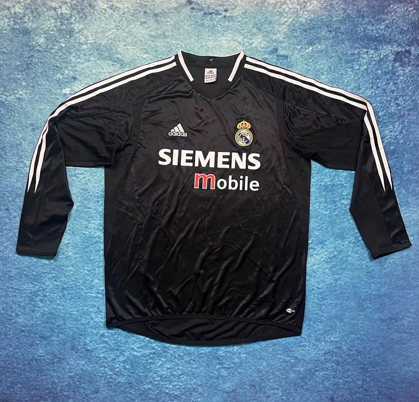 2004-05 Real Madrid away long sleeves
