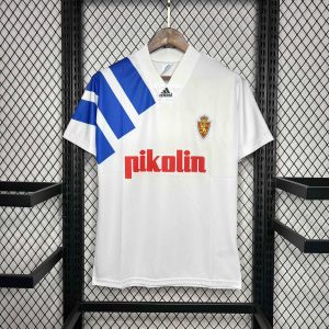 Real Zaragoza 1992/93 Home Retro Jersey