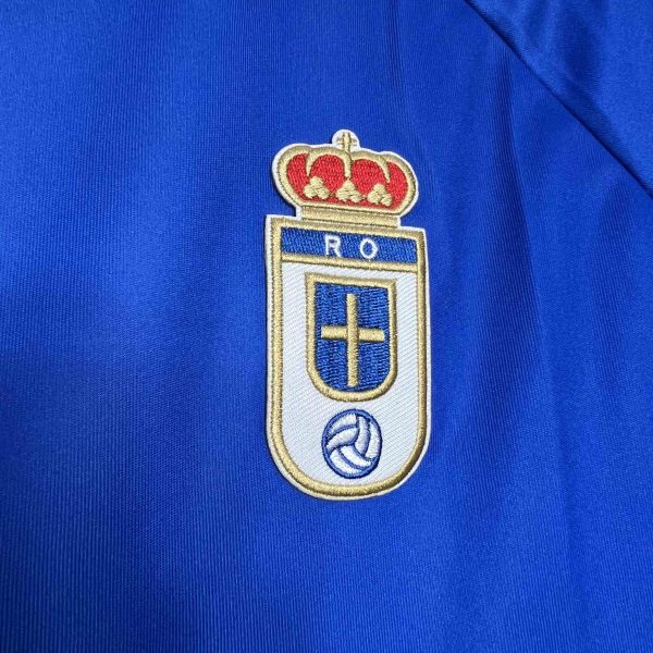 Real Oviedo 1990/91 Home Retro Jersey - 图片 7
