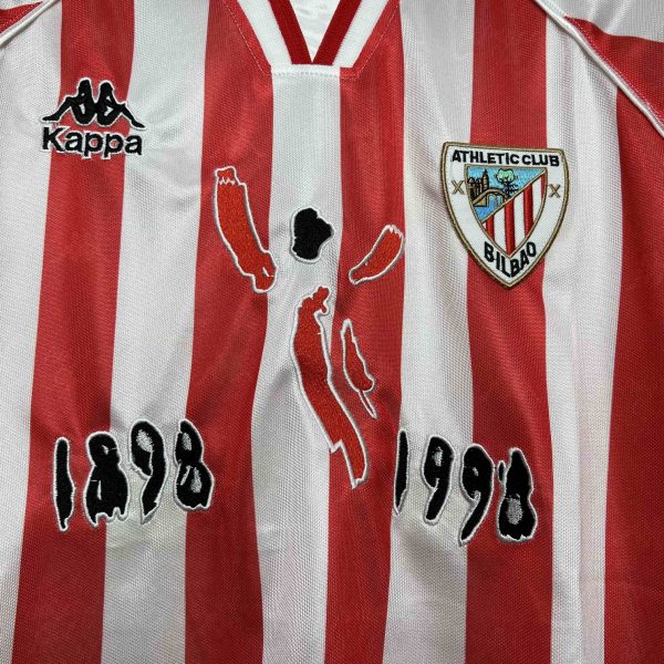 Athletic Bilbao 1997-98 Home Retro Jersey - 图片 2