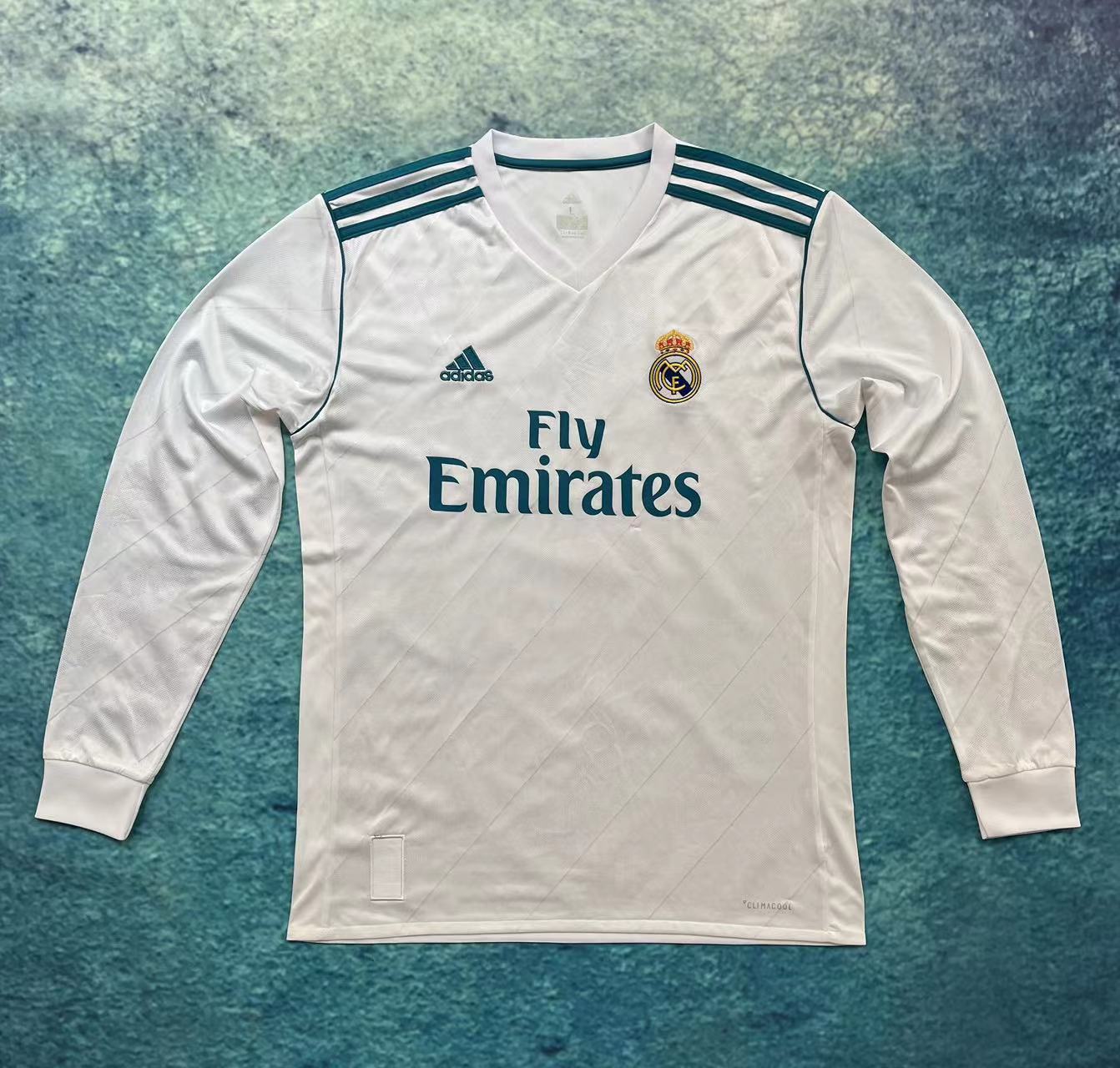 2017/18 Real Madrid Home Long Sleeve