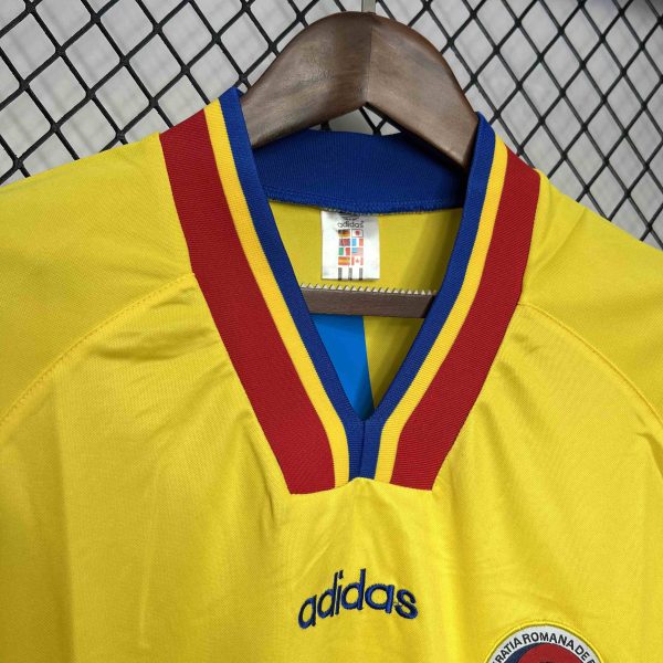 Romania 1994 Home Retro Jersey - 图片 3
