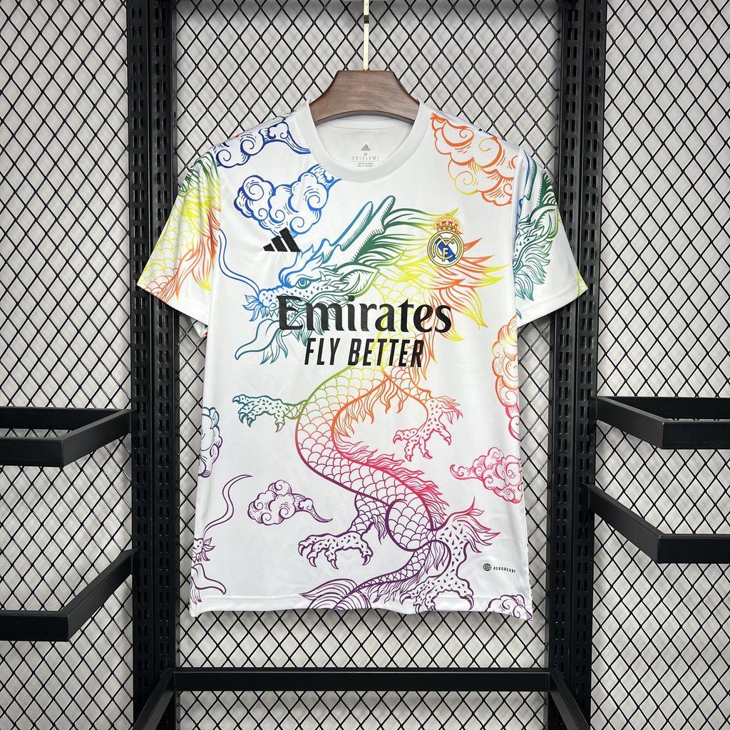 Real Madrid 2024/25 White Cailong Special Edition Jersey