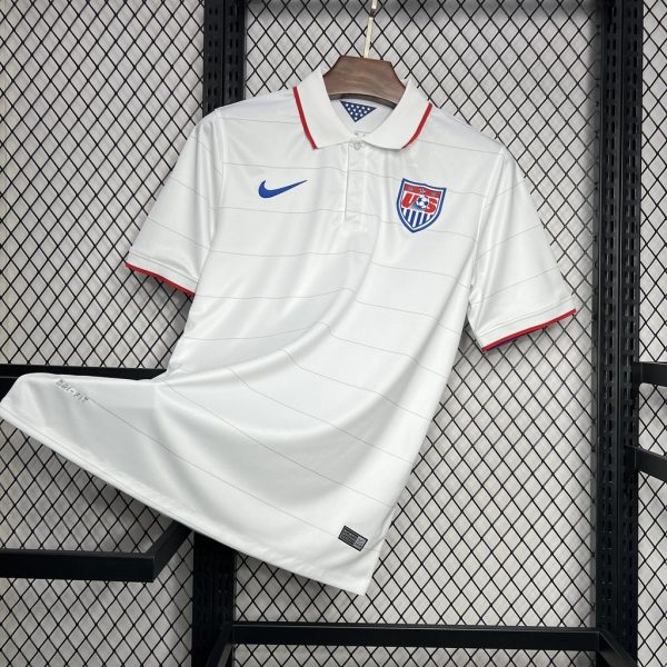 USA 2014 Home Retro Jersey - 图片 2