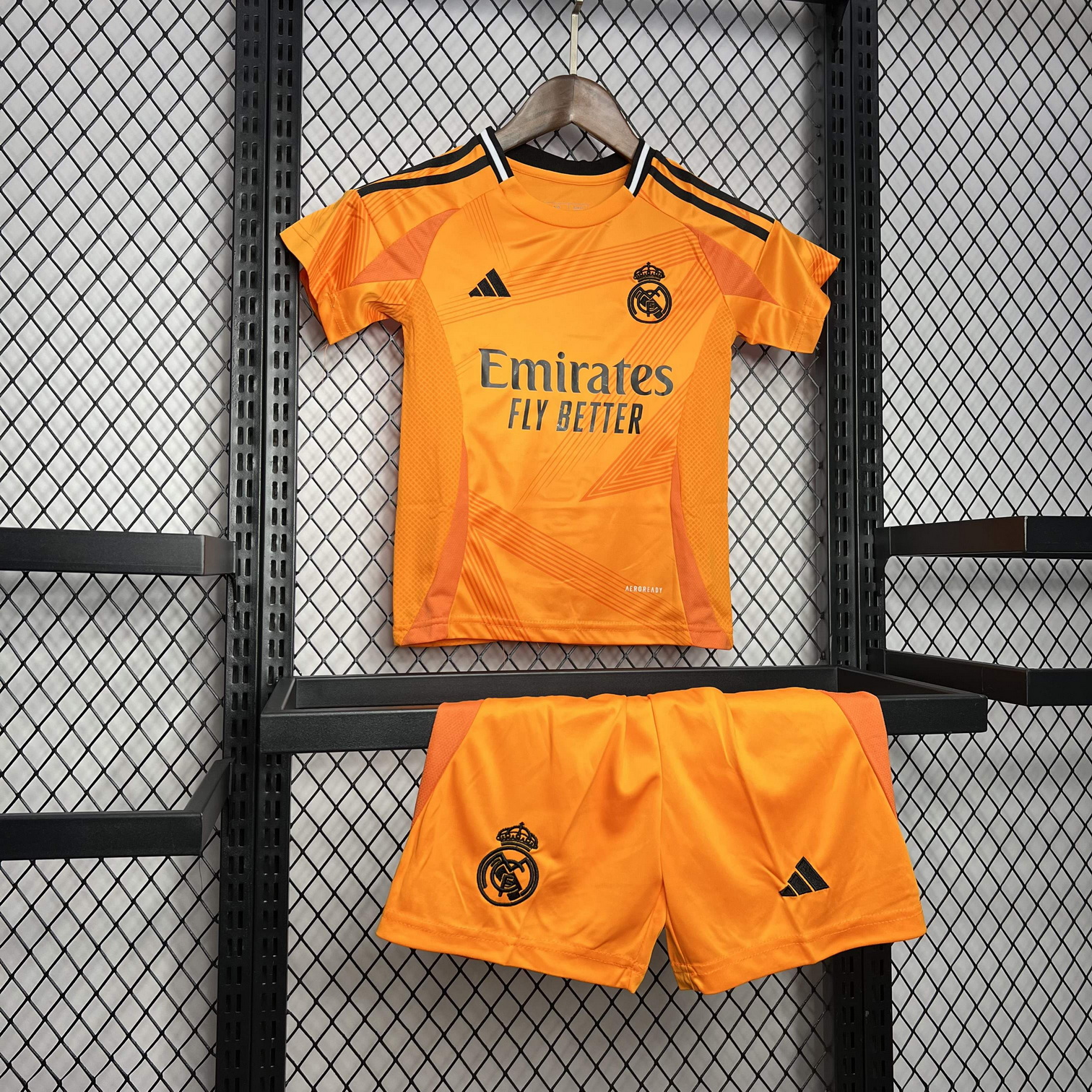 Real Madrid 2024/25 Away Kids Kit