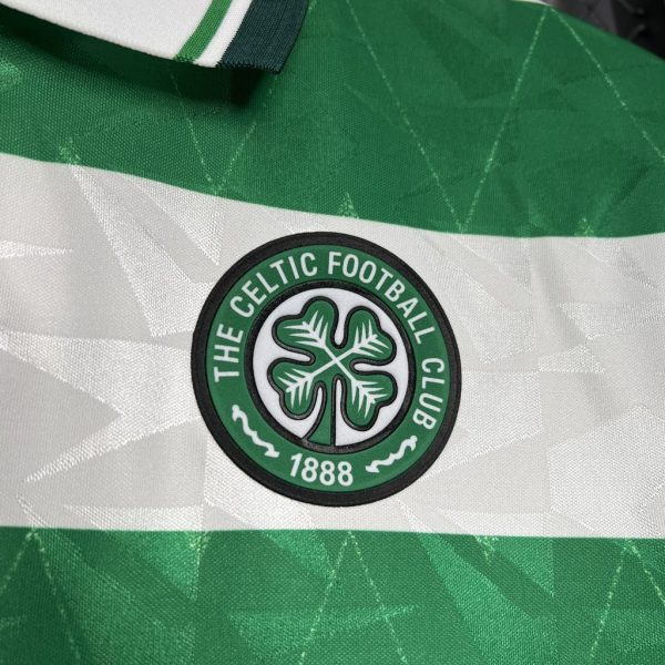 Celtic 1989/91 Home Retro Jersey - 图片 2