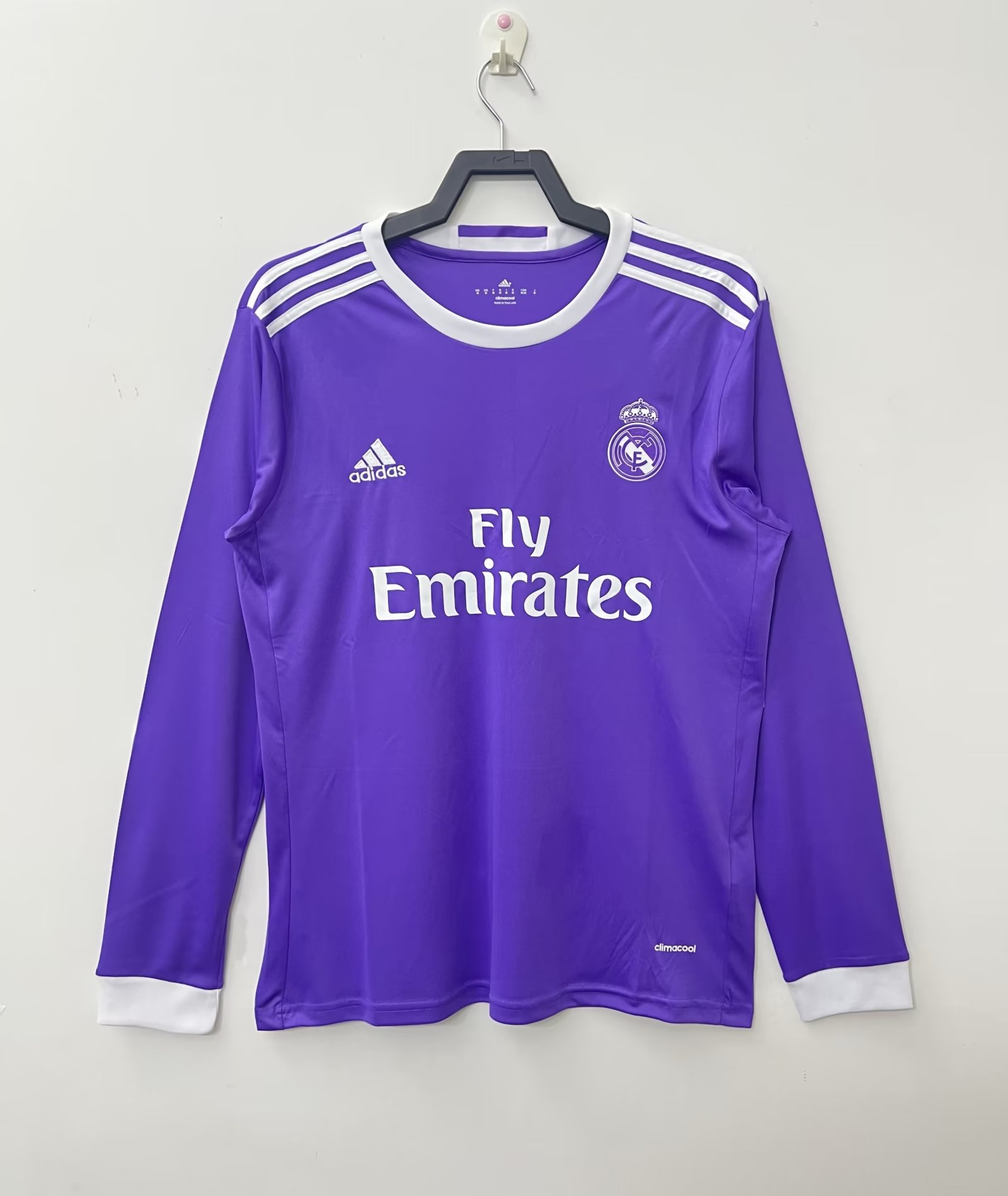 16/17 Real Madrid away long sleeves
