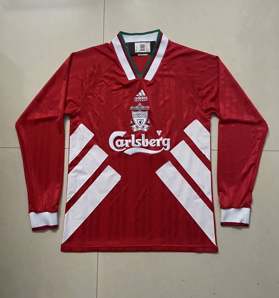 1993-95 Liverpool home long sleeves