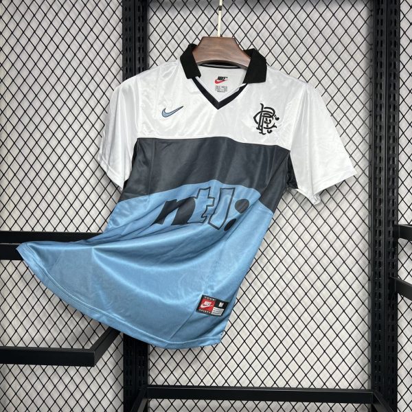 Rangers 1999/00 Away Retro Jersey - 图片 6