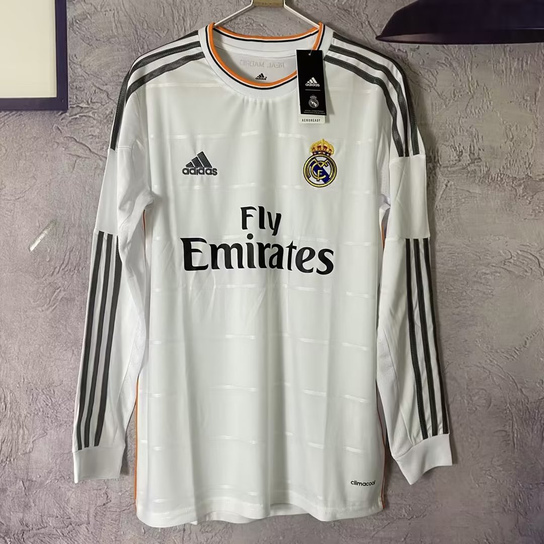 13/14 Real Madrid home long sleeve