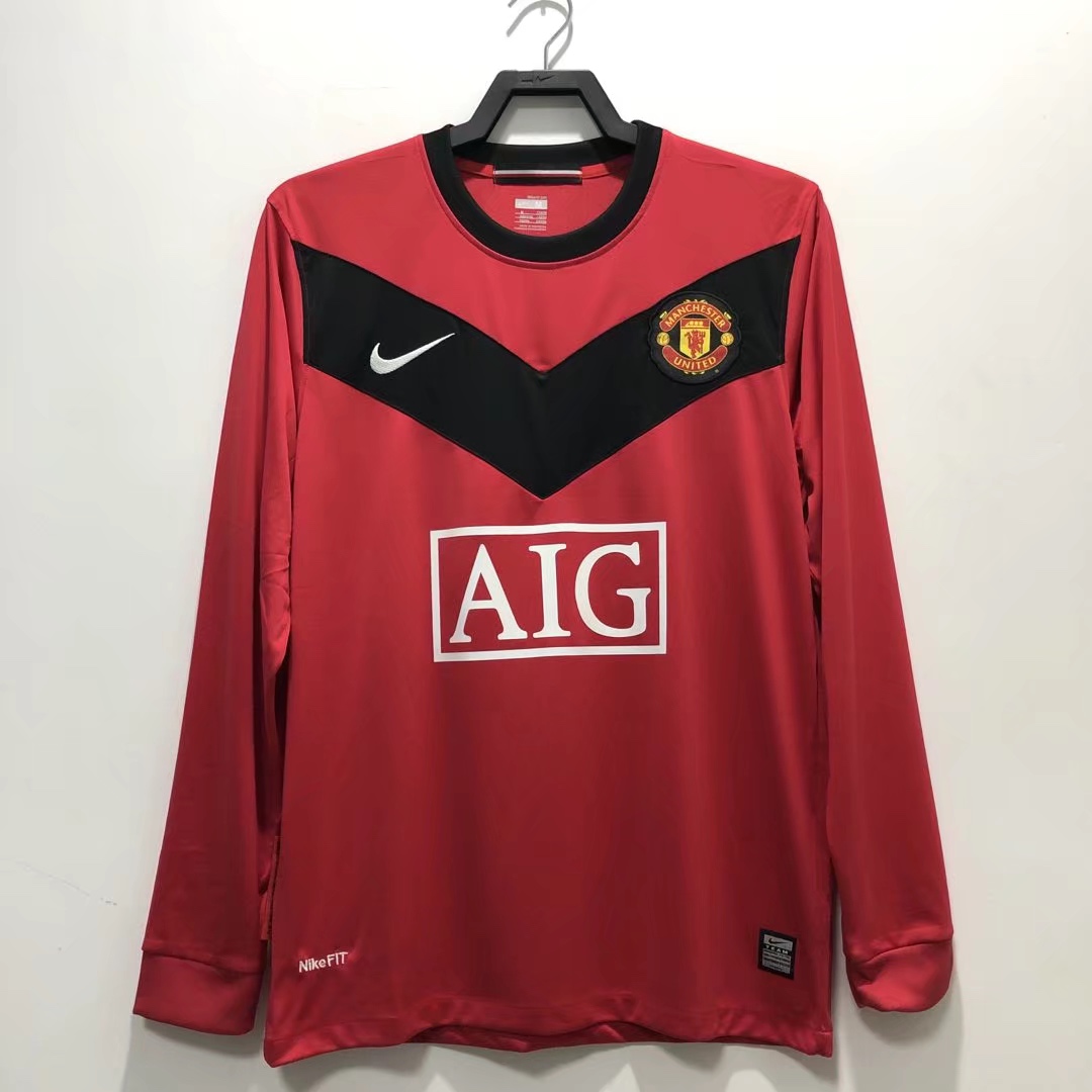 2010 Manchester United Home Long Sleeve