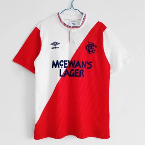 1987/88 Rangers away
