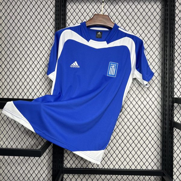 Greece 2004 Home Retro Jersey - 图片 5