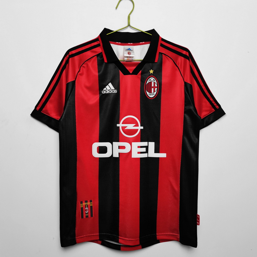 1998/99 AC Milan Home Retro