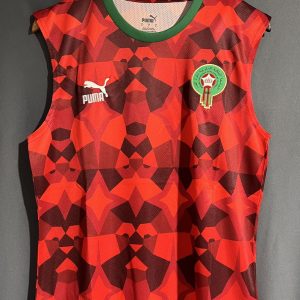 vest moroccan red