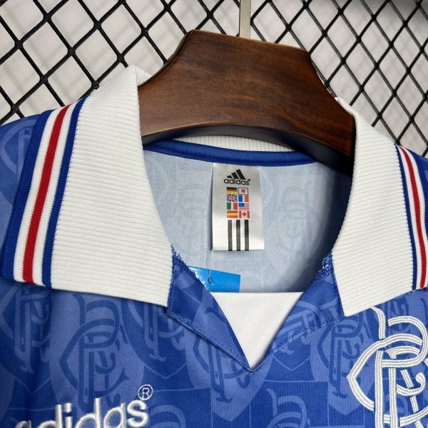 Rangers 1996/97 Home Retro Jersey - 图片 3