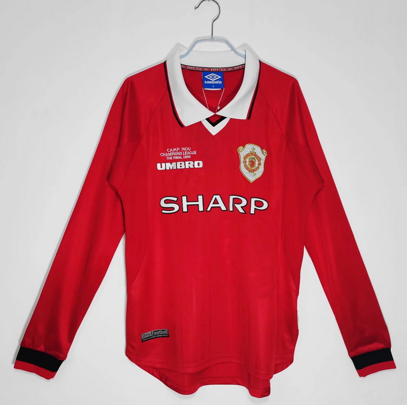 Long sleeve: 1999/00 Manchester United home