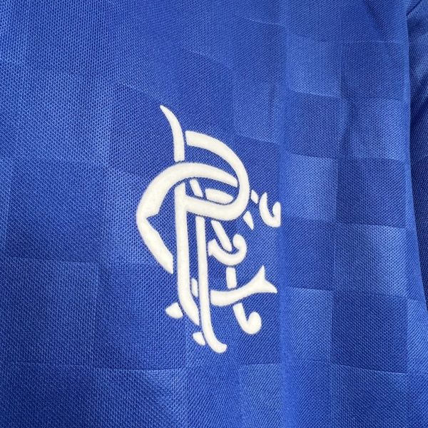 Rangers 1987/90 Home Retro Jersey - 图片 4