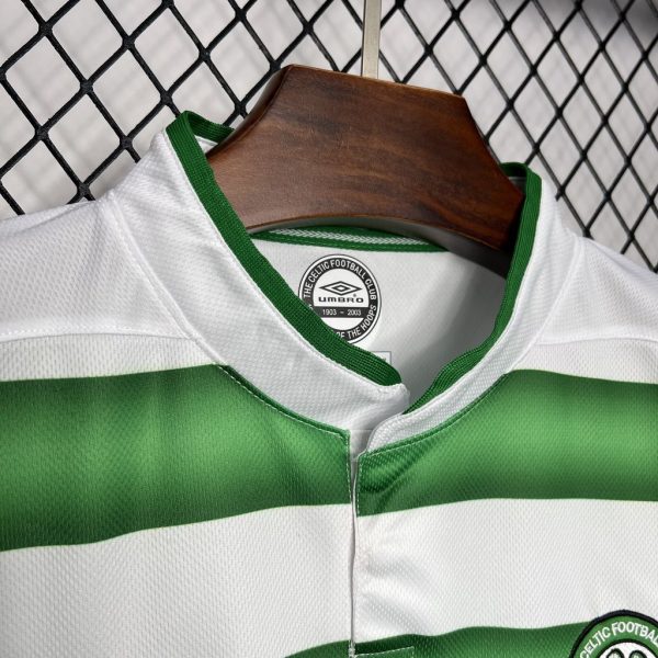 Celtic 2003/04 Home Retro Jersey - 图片 3