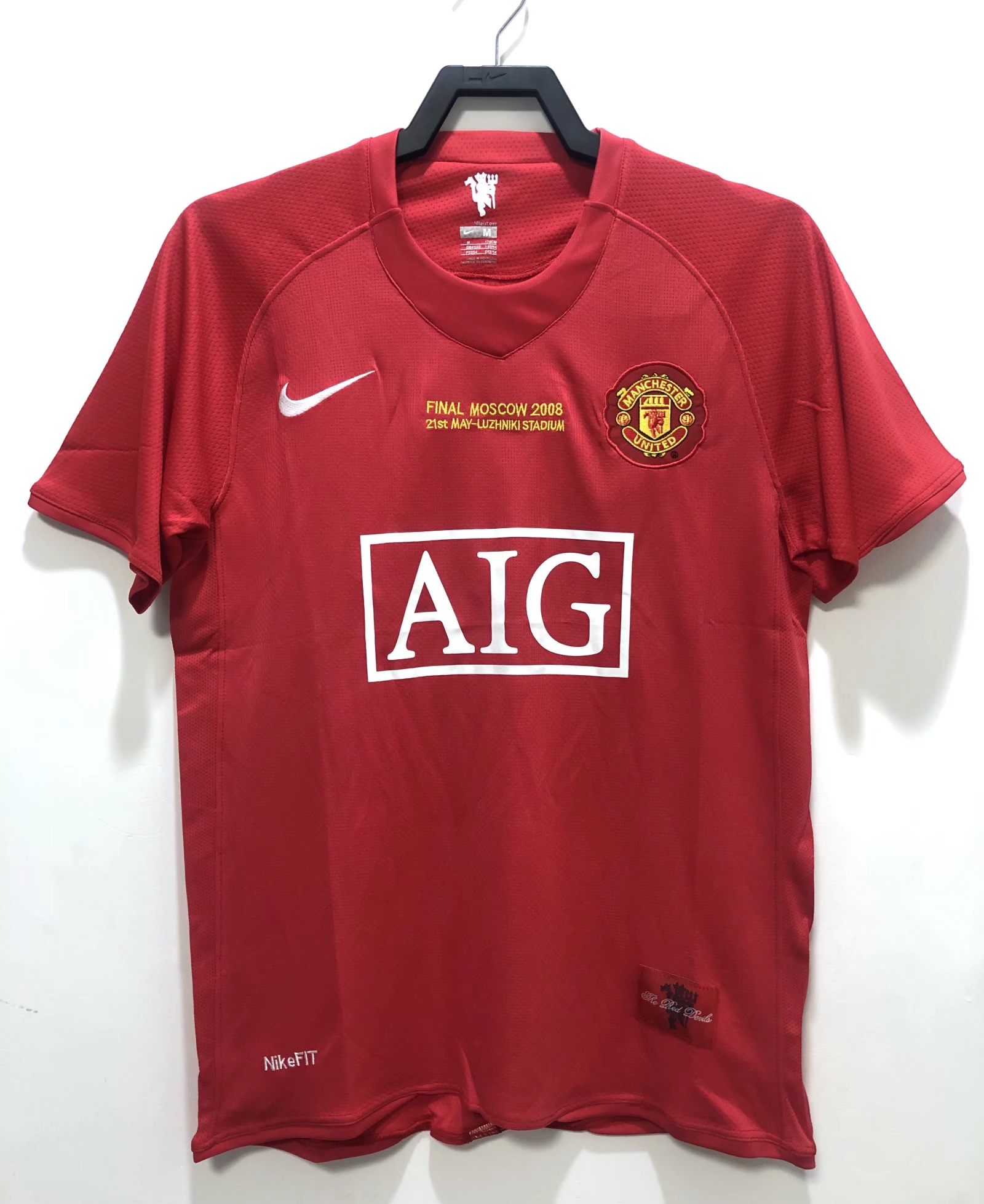 07-08 Manchester United home Moscow final