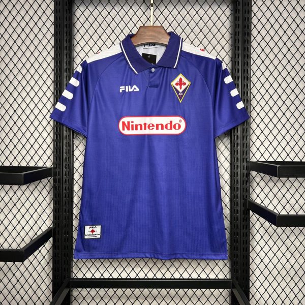 Fiorentina 1998/99 Home Retro Jersey