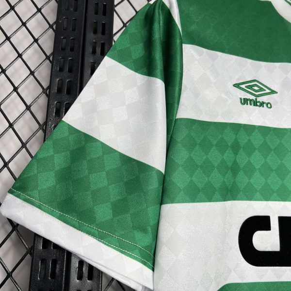 Celtic 1989/91 Home Retro Jersey - 图片 6