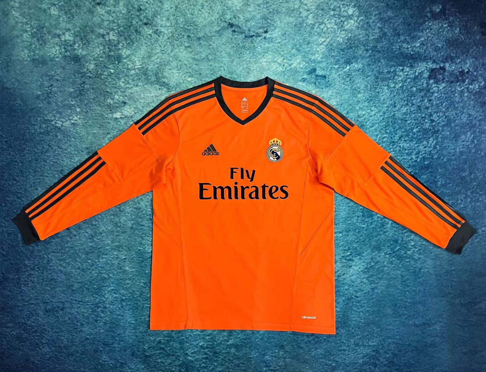 13/14 Real Madrid second away long sleeve