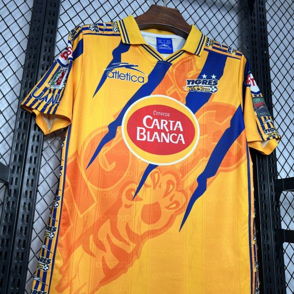Tigres UANL 1997/98 Home Retro Jersey - 图片 8