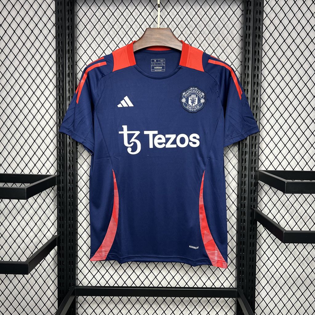 Manchester United 2024/25 Dark blue Pre-match training Jersey