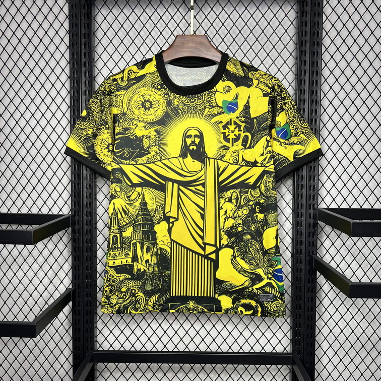 Brazil 2024/25 Special Edition Yellow Jersey