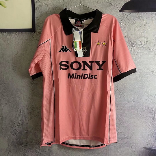 97-98 Juventus away short sleeve - pink