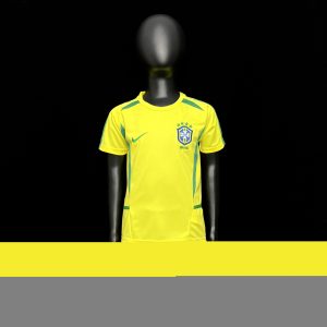 Retro 2002 Brazil home kids