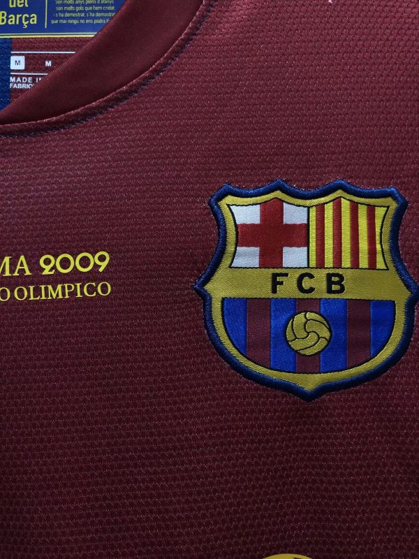 08/09 Barcelona Home Long Sleeve Champions League Edition - 图片 4