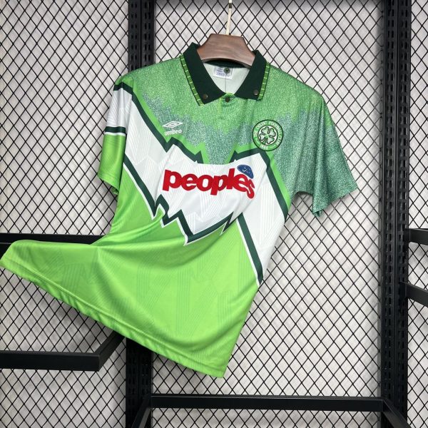 Celtic 1991/92 Away Retro Jersey - 图片 2