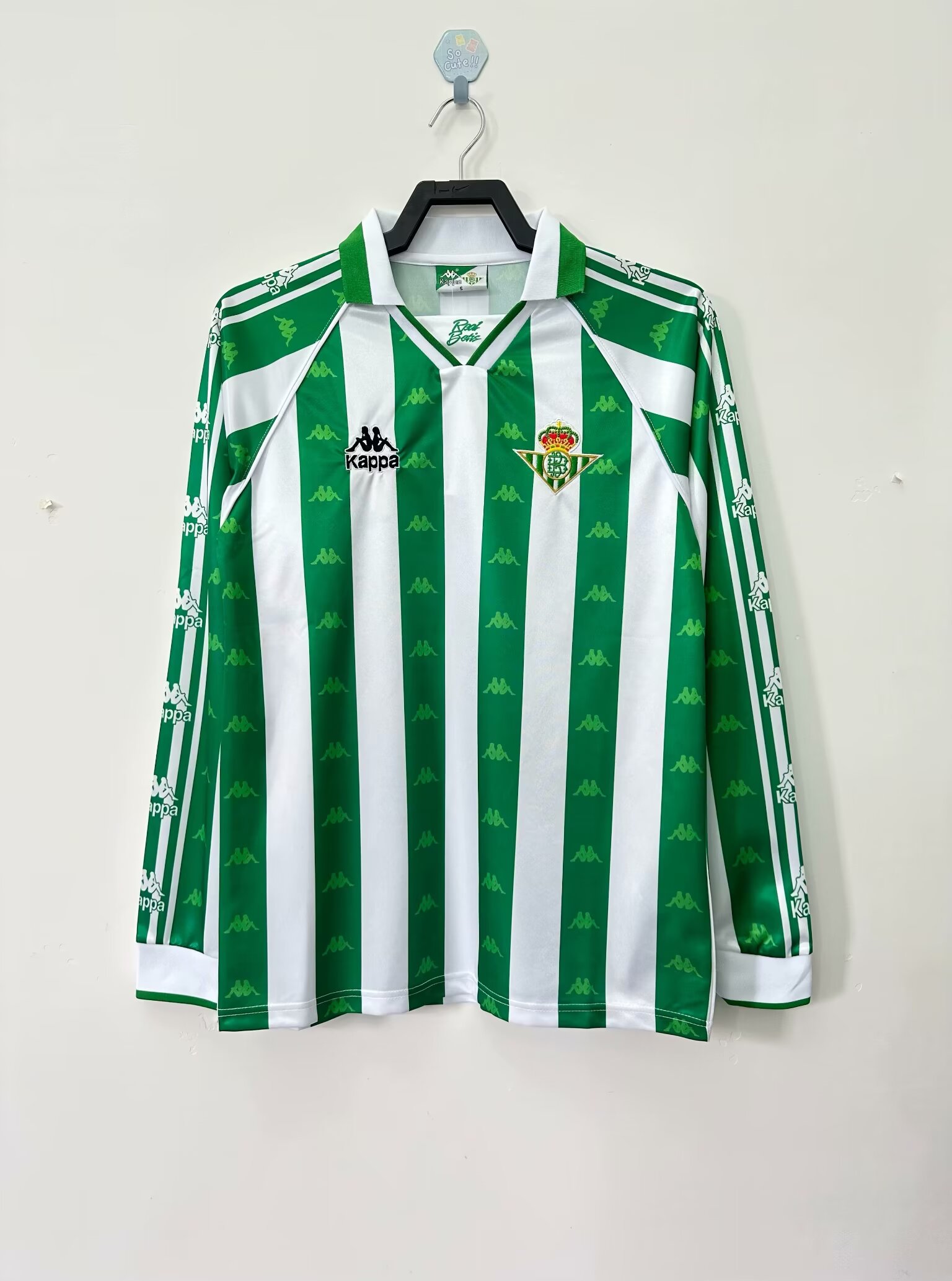 1995-97 Real Betis Home Long Sleeve