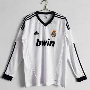 Long sleeve: 2012/13 Real Madrid home retro