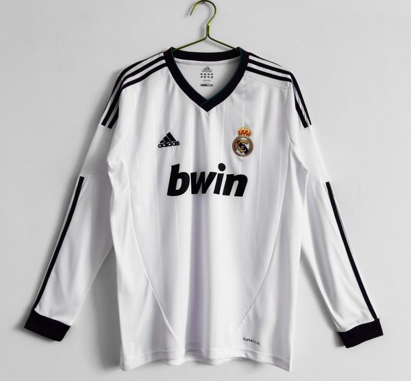 Long sleeve: 2012/13 Real Madrid home retro