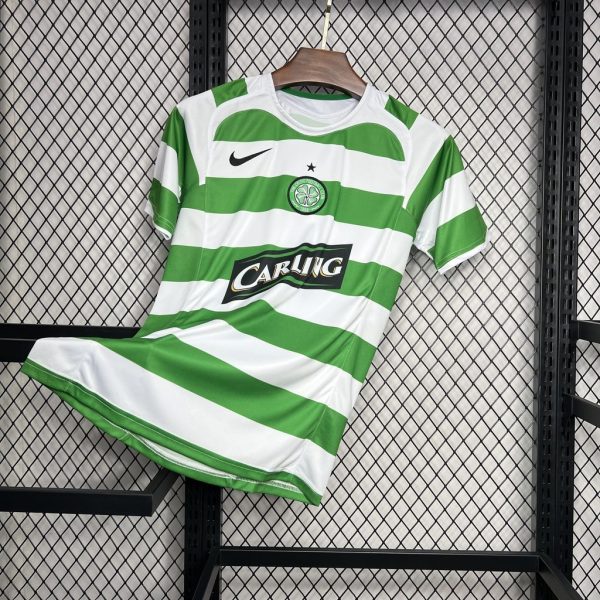 Celtic 2005/06 Home Retro Jersey - 图片 8