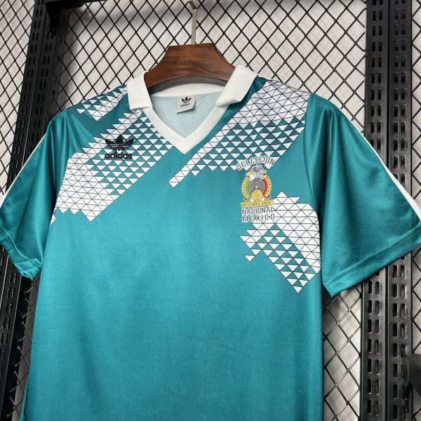 Mexico 1990 Home Retro Jersey - 图片 4
