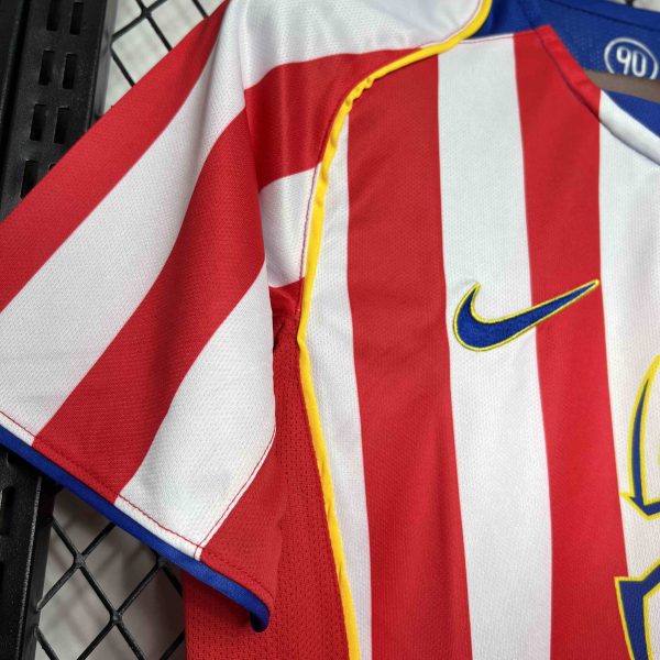 Atletico Madrid 2004/05 Home Retro Jersey - 图片 3