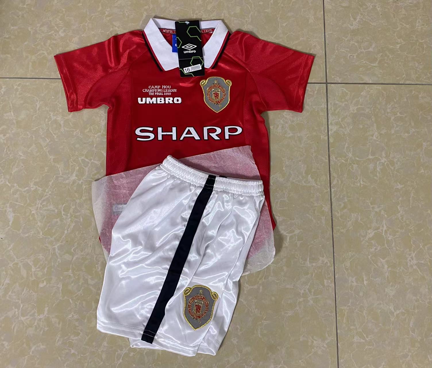 99/00 Manchester United Home Kids